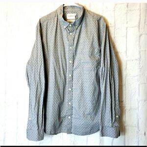 GOODFELLOW & CO Hammer Tool Print Cotton Button Down Shirt XXL